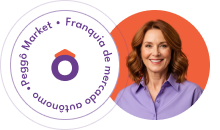 Franquia de mercado autônomo Peggô Market